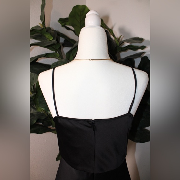 BHLDN Cali Satin Cowl-Neck Midi Slip Dress - Picture 9 of 12